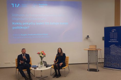 Susitikime su Virginijumi Sinkevičiumi – ir apie viešojo transporto dekarbonizaciją