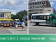 Kaip niekada daug viešojo transporto autobusų, vežančių į Alytaus miesto šventę