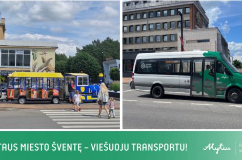 Kaip niekada daug viešojo transporto autobusų, vežančių į Alytaus miesto šventę