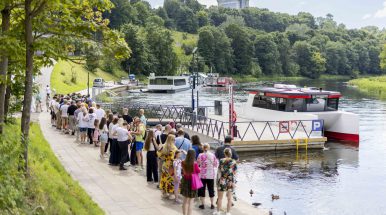 Laivas „Rytas“: pirmieji 12 reisų pilni keleivių