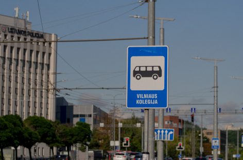 Vilniuje pervardintos dvi viešojo transporto stotelės