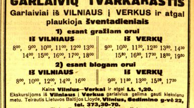 Laivai Neries upe – ir prieškariu