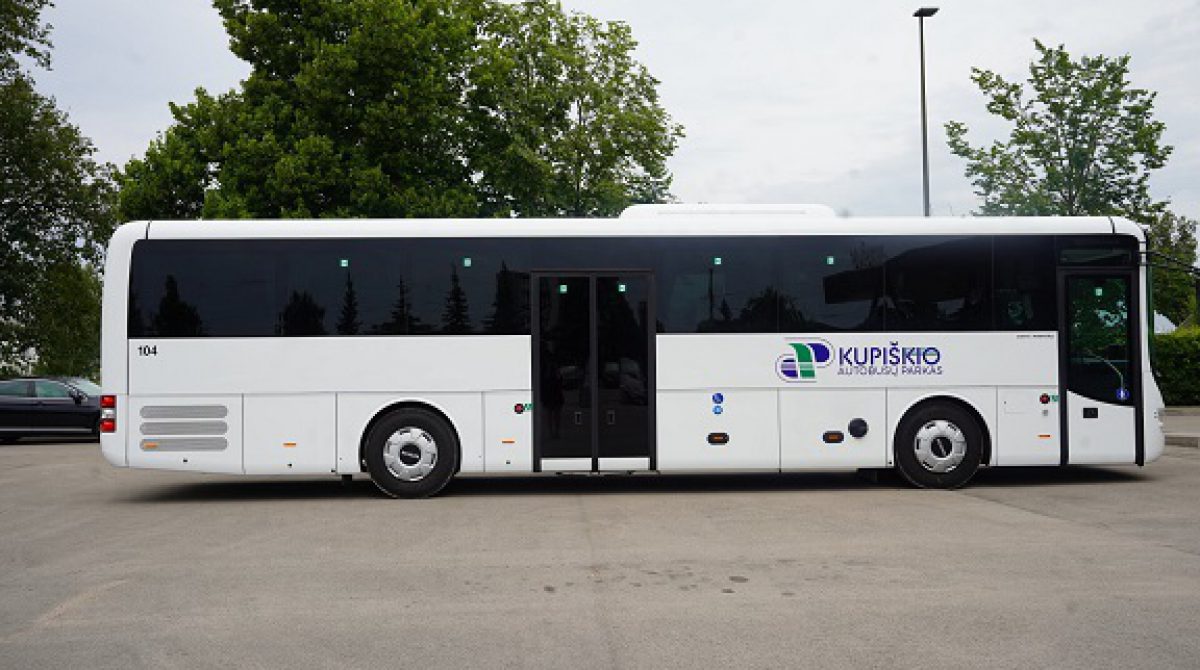Kupiškio autobusų parkas – žingsnis arčiau visiems prieinamo judėjimo