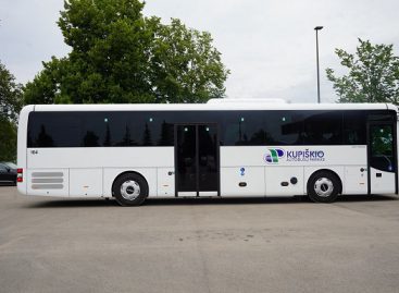 Kupiškio autobusų parkas – žingsnis arčiau visiems prieinamo judėjimo