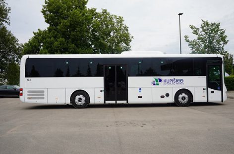 Kupiškio autobusų parkas – žingsnis arčiau visiems prieinamo judėjimo