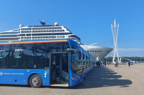 Klaipėdoje važinės dar 40 naujų elektrinių autobusų