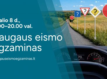 „Via Lietuva“ kviečia išbandyti jėgas visuotiniame saugaus eismo egzamine