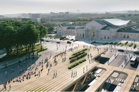 Vilnius gelbėja stoties atnaujinimo projektą –  pasirašė projektavimo sutartį dėl naujos autobusų stoties ir geležinkelio stoties prieigų transformacijos