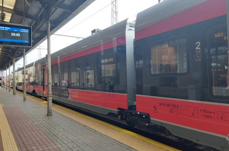 Iškilmingai pristatytas naujas „LTG Link“ elektrinis traukinys