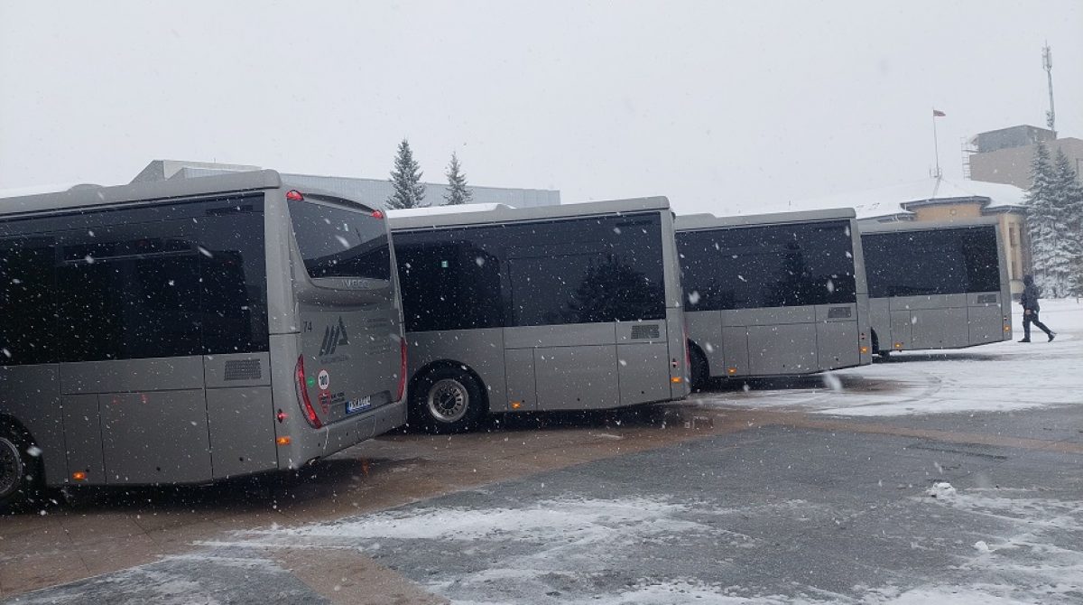 Marijampolės autobusuose jau galima atsiskaityti ir banko mokėjimo kortele