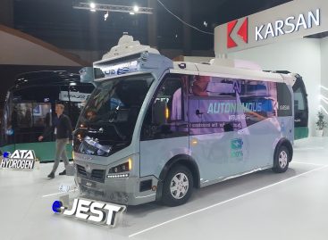 „Karsan“ stende „Busworld Europe“ – autonominis ir vandenilinis autobusai