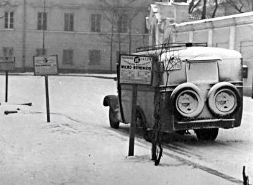 Autobusų eismas sostinėje Lietuvai atgavus Vilnių – 1939 m.