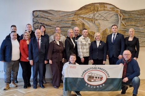 Profesinių sąjungų atstovai problemas aptarė Palangoje 