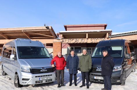 Ignalinoje – du nauji mikroautobusai