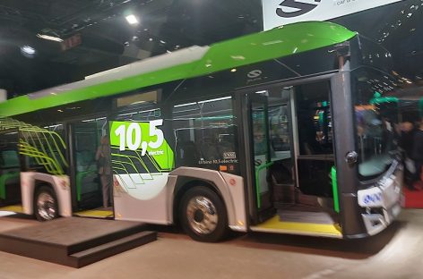 „Solaris“ Berlyne pristatė elektrinį „Urbino 10.5“