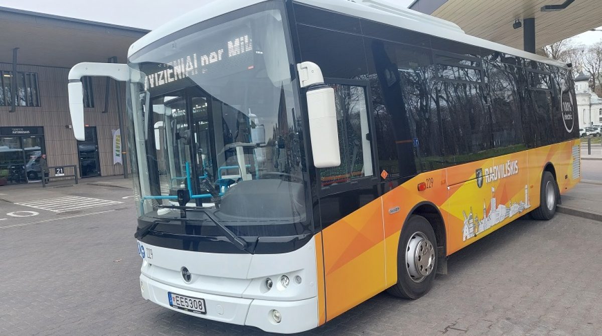 Radviliškio rajone – nemokamas viešasis transportas ir nauji maršrutai