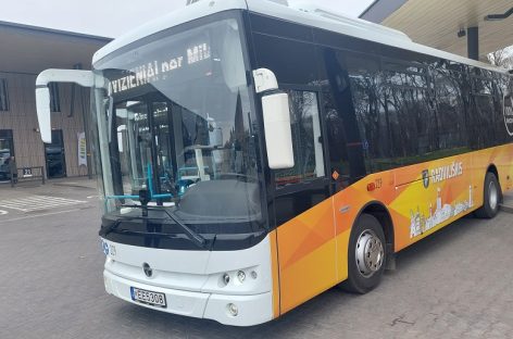 Radviliškio rajone pradės kursuoti nauji elektrobusai