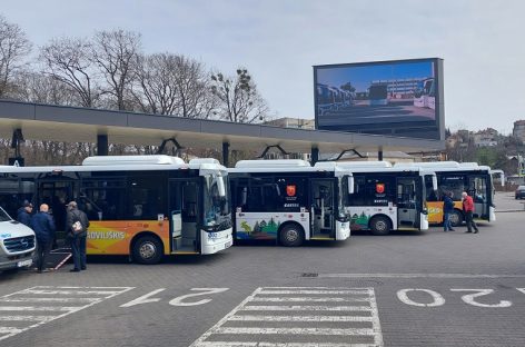 „Kautra“ skirtingiems šalies regionams pristatys 40 elektrinių autobusų