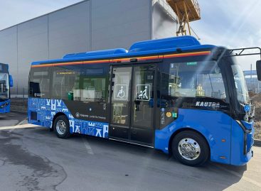 Dyzelinius autobusus Klaipėdoje keičia elektriniai
