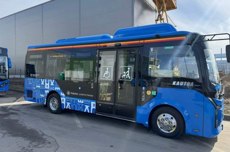 Dyzelinius autobusus Klaipėdoje keičia elektriniai
