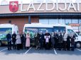 Lazdijų rajone pristatyti nauji modernūs autobusai