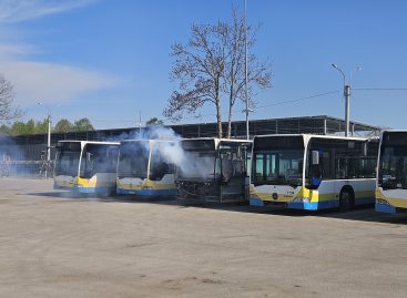 Šiauliuose – mokomosios pratybos „Gaisro gesinimas autobusų dujų užpylimo stotyje“