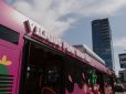Vilniaus gatvėmis rieda šaltibarščių nuotaiką skleidžiantis autobusas
