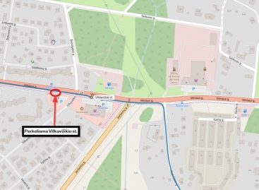 Šiauliuose laikinai perkeliama Vilkaviškio stotelė