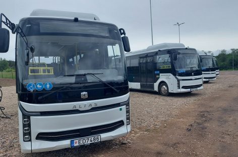 Vilniaus rajone – 15 naujų elektrinių autobusų