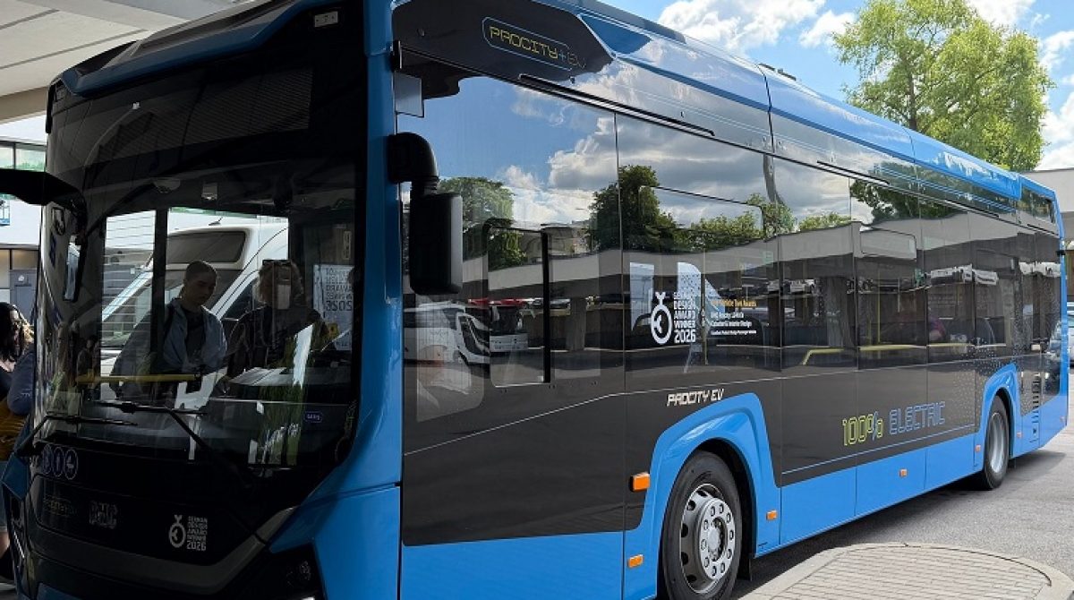 TOKS Vilniaus rajono maršrutuose išbando elektrinį autobusą