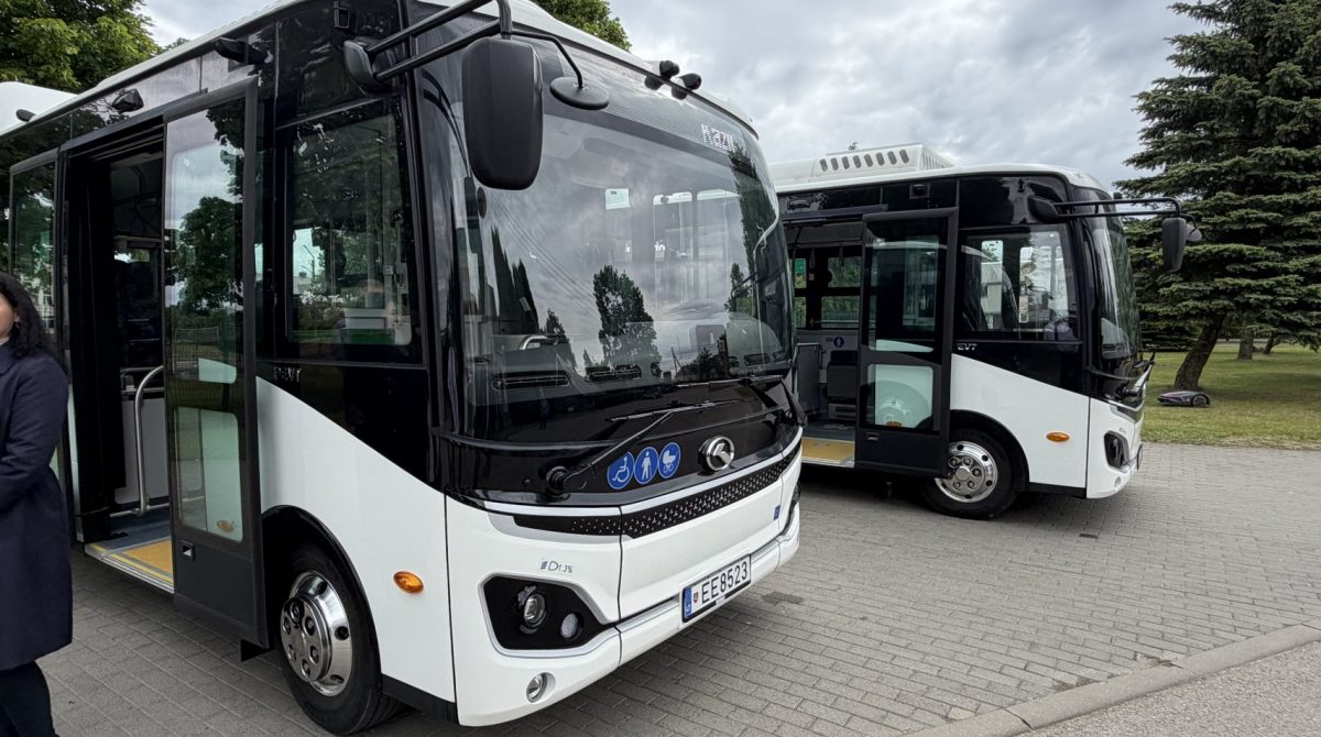 Kazlų Rūdoje – nauji elektriniai autobusai ir nemokamas viešasis transportas