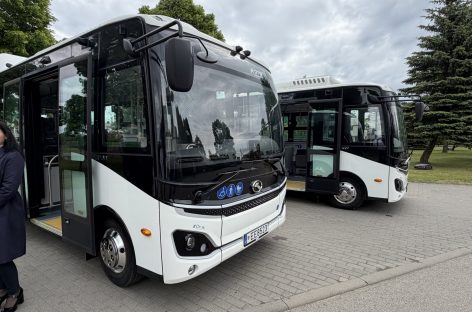 Kazlų Rūdoje – nauji elektriniai autobusai ir nemokamas viešasis transportas
