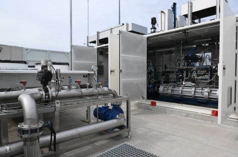 Klaipėdos uoste verčiamas naujas Lietuvos energetikos istorijos puslapis – atidaryta pirmoji žaliojo vandenilio bazė
