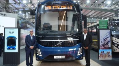 „Volvo Buses“ pristatė „Volvo 9600“ autobusą su miegamosiomis vietomis