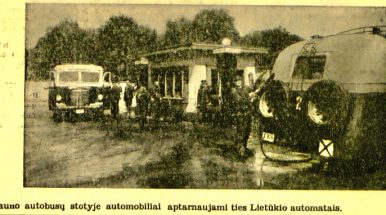 Prieš 90 metų Kaune atidaryta užmiesčio autobusų stotis