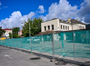 Pradedami senosios Panevėžio autobusų stoties pastato pertvarkymo darbai