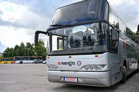 Panevėžys perduoda autobusą Ukrainos Zdolbunivo bendruomenei