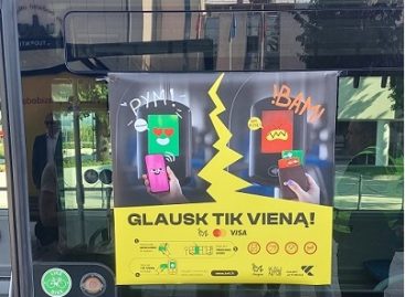 Nuo rugsėjo 1 d. lengvata Kaune – ir su banko kortele