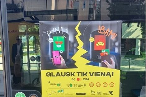 Nuo rugsėjo 1 d. lengvata Kaune – ir su banko kortele