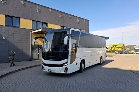 OTOKAR ULYSO apkeliavo Lietuvą: su autobusu susipažino daugiau kaip 20 keleivių vežėjų