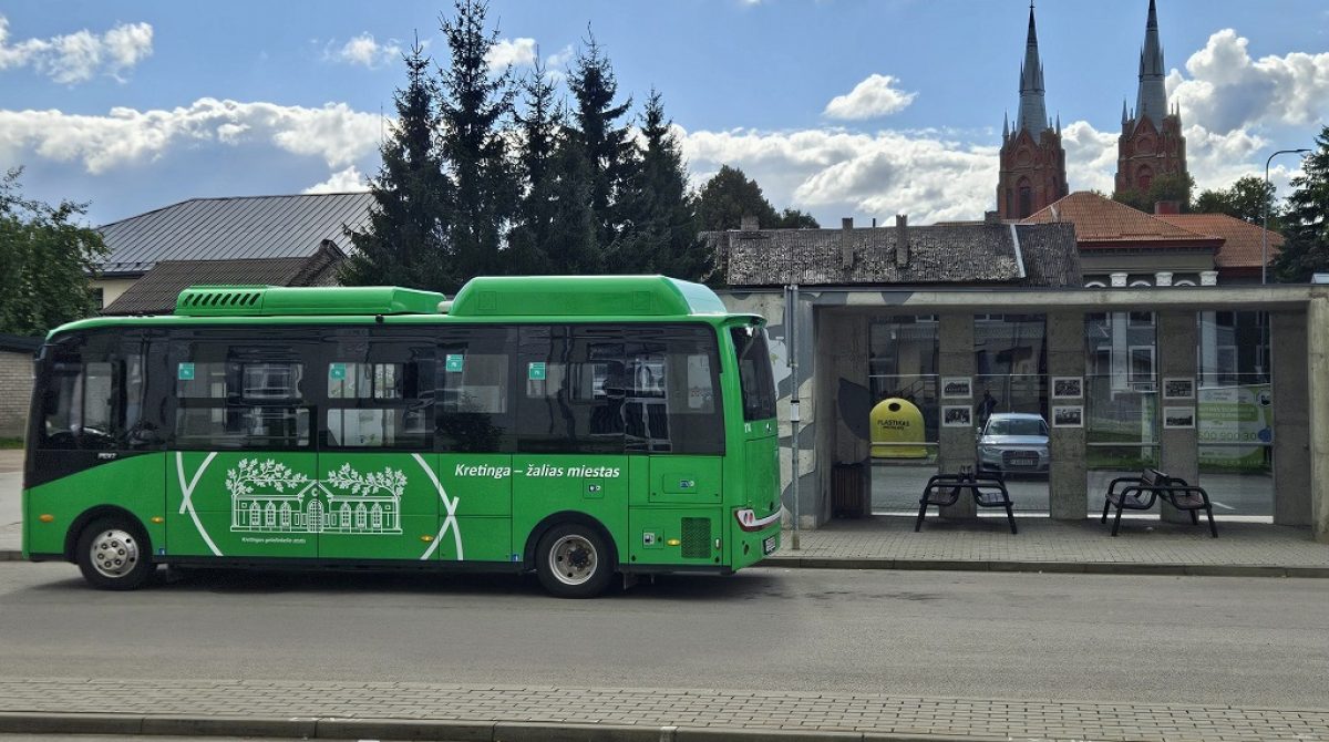 Kretingos rajono savivaldybėje ekologiškas transportas vyrauja