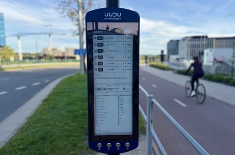 Vilniuje pradedama elektroninių viešojo transporto švieslenčių plėtra