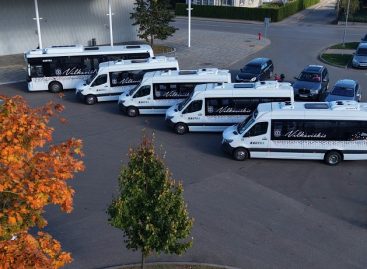 Į Vilkaviškio rajono kelius išrieda elektriniai autobusai