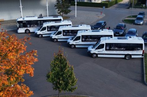 Į Vilkaviškio rajono kelius išrieda elektriniai autobusai